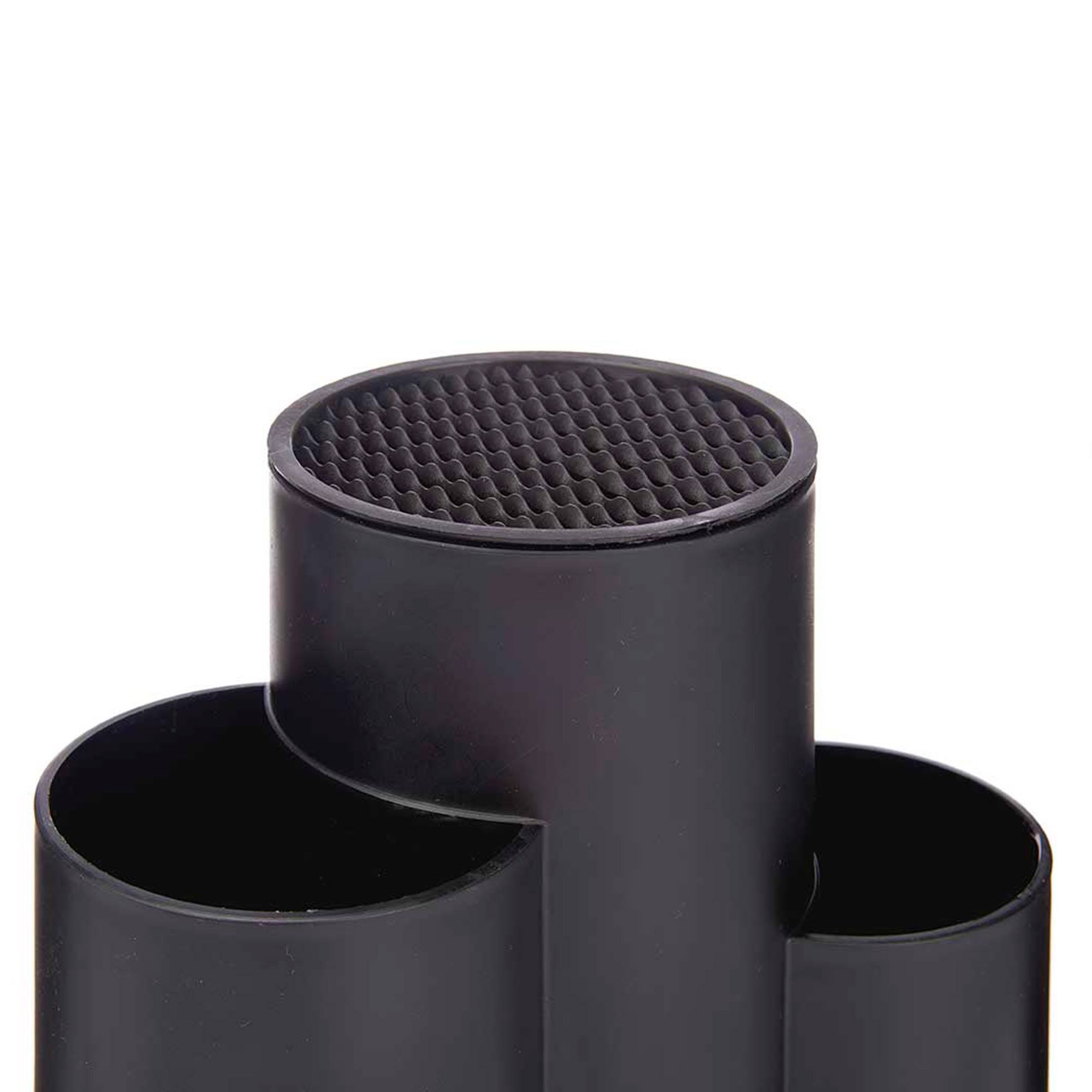 Soporte utensilios tacoma plastico negro colección kinvara