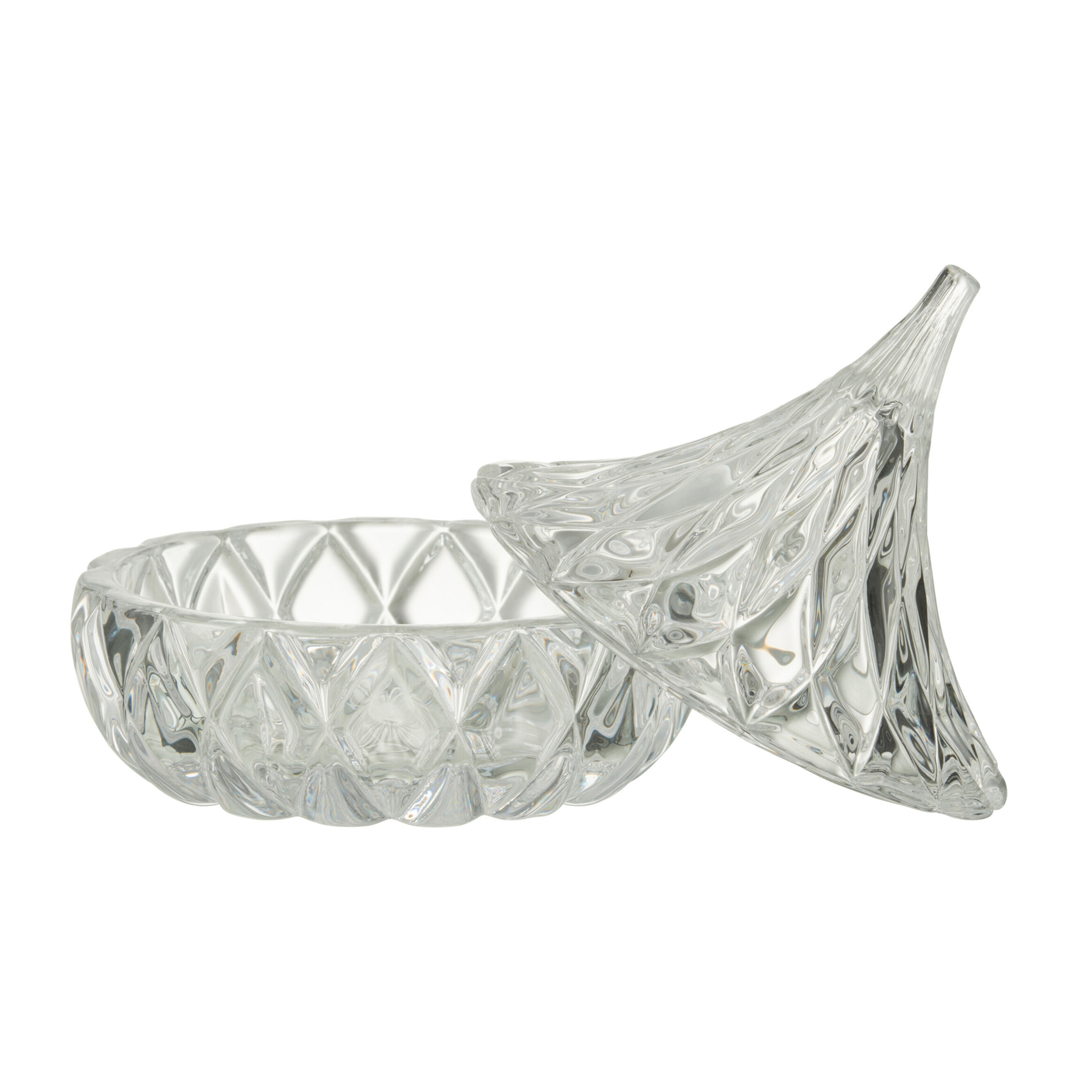 J-Line pot de conservation Pointe - verre - transparent