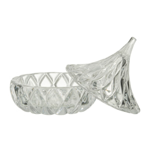 J-Line pot de conservation Pointe - verre - transparent