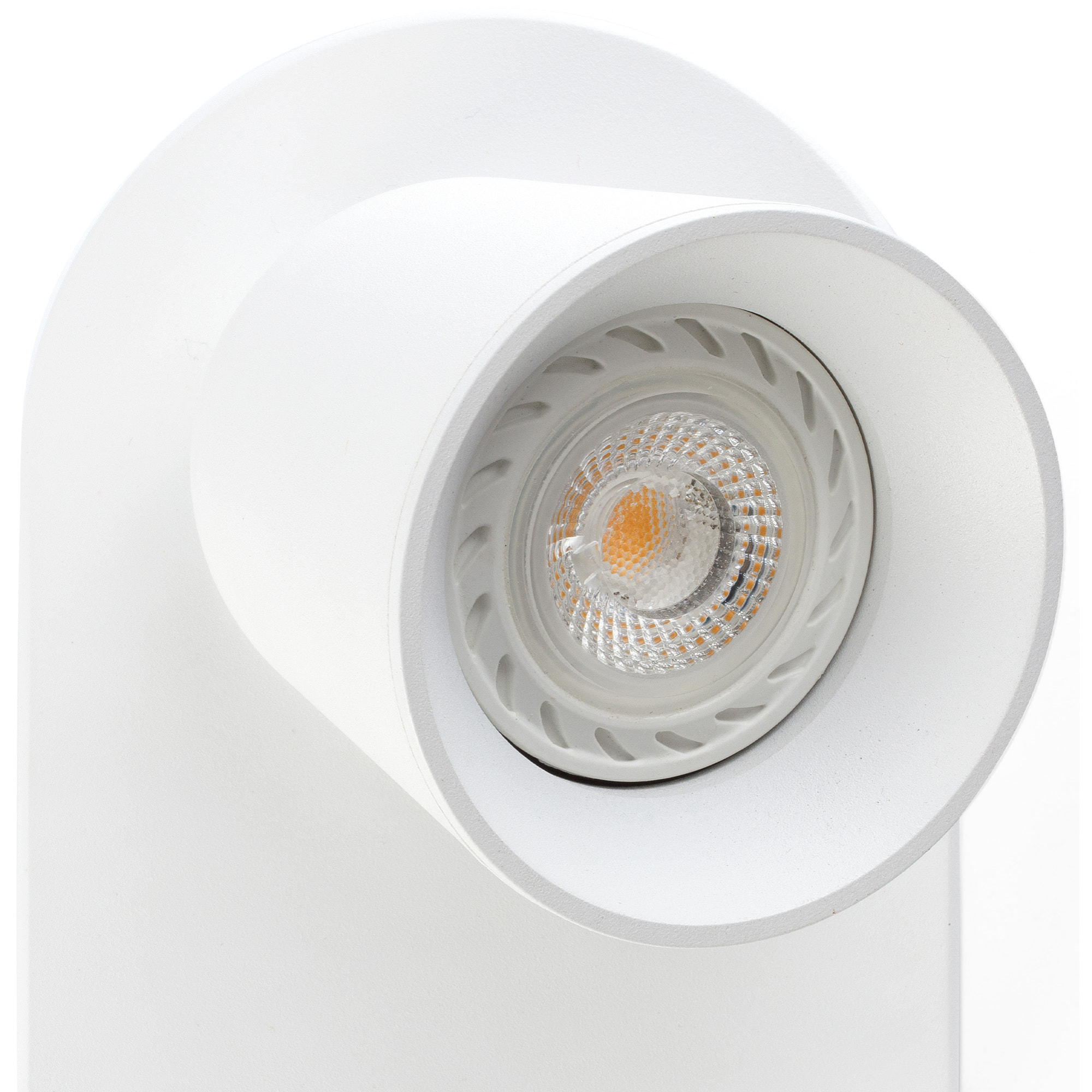 CORB  USB A Lampada da parete bianca GU10