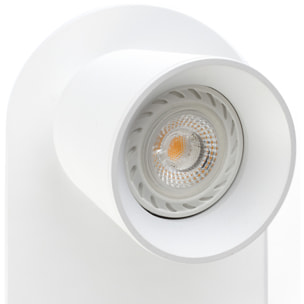 CORB  USB A Lampada da parete bianca GU10