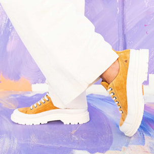 Zapatos 1898S SILK SUEDE LIMA/ BIRMINGHAM color Lima