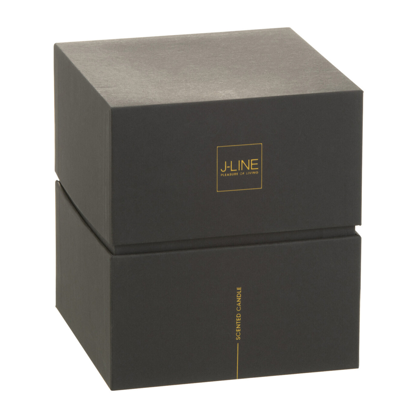 J-Line bougie parfumée Luxuria - Cookie Crunch - verre - bronze - medium - 60H