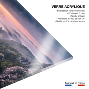 Tableau sunrise on the rocks Tableau plexiglas