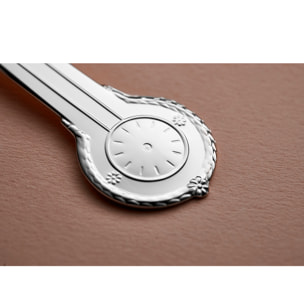 Cuillère de baptême Cloche avec fleurs