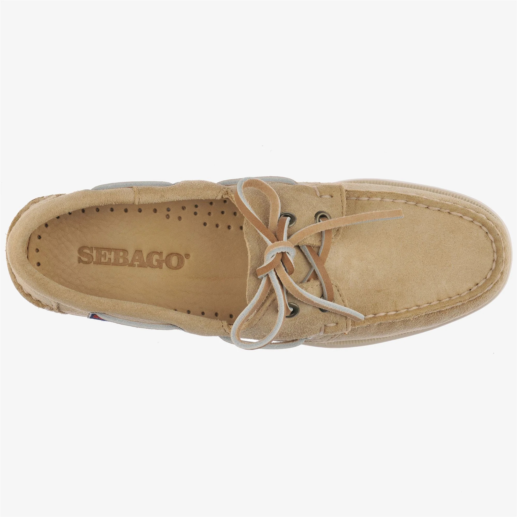 Sebago - Docksides Donna Beige - Portland Flesh Out Woman