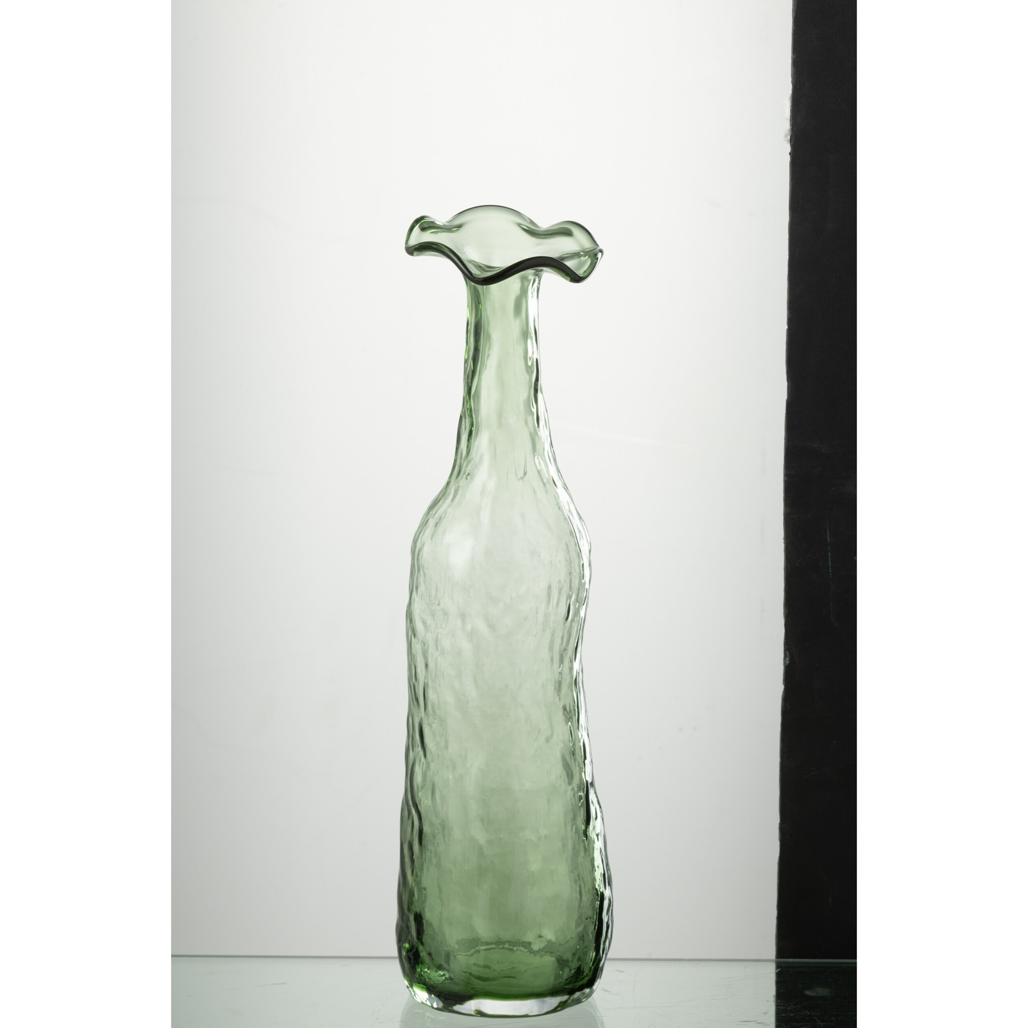 J-Line vase Eclosion - verre - vert - medium