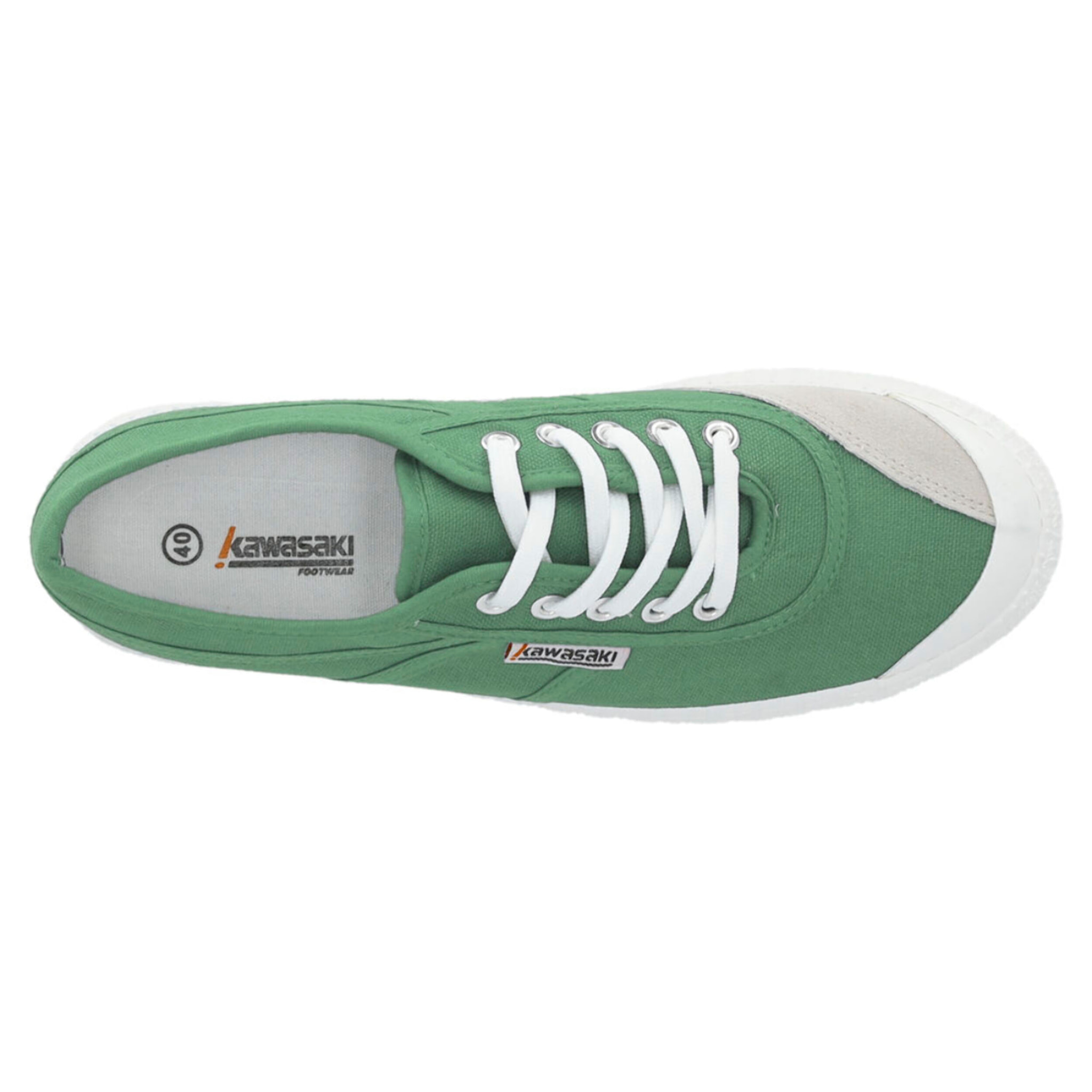 Zapatillas Sneaker para Hombre - KAWASAKI Original 3.0 Canvas Shoe K232427 3056 Agave Green