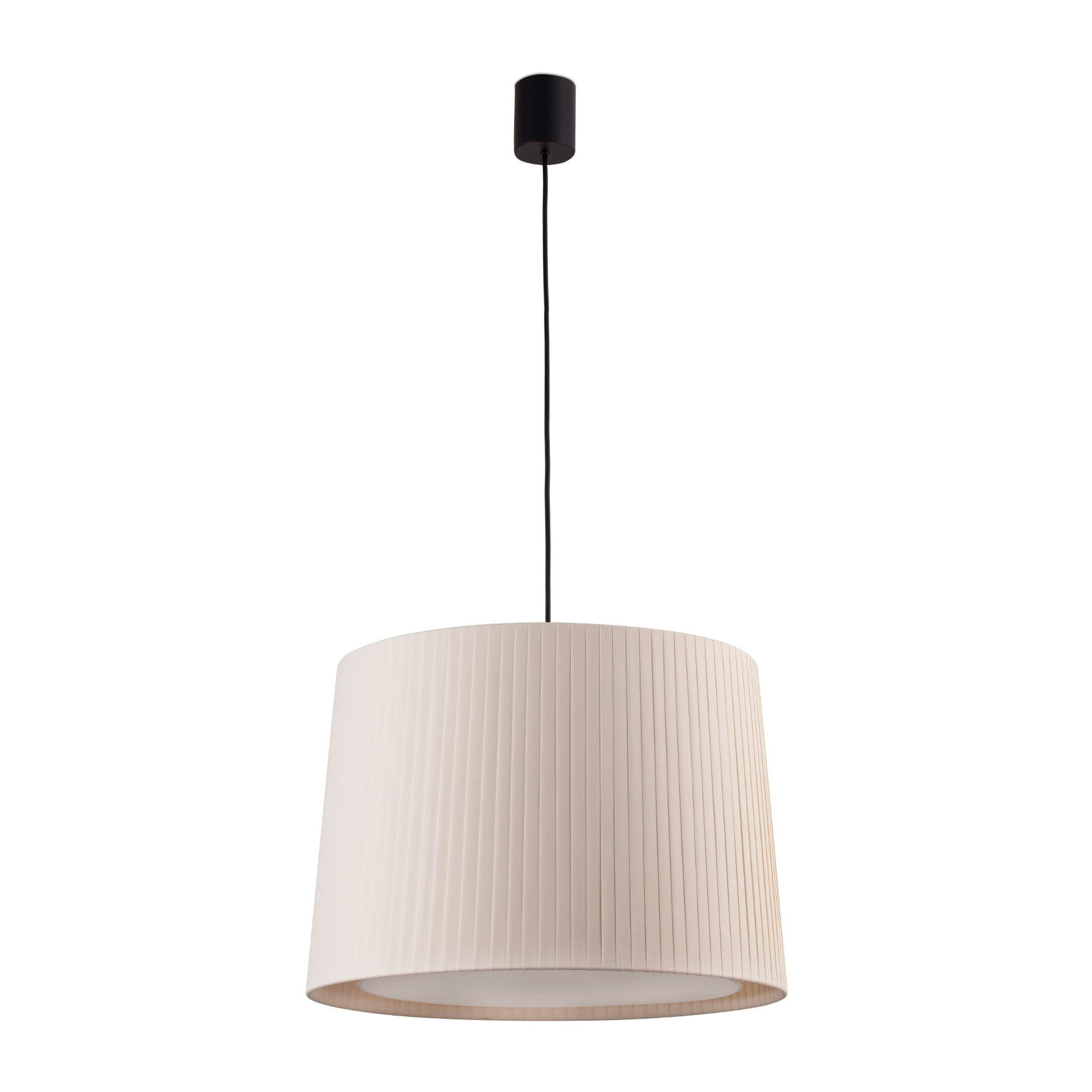 SAMBA Colgante simple negra/encintada beige