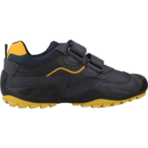 Zapatillas Niño de la marca GEOX  modelo J NEW SAVAGE BOY A GRIS