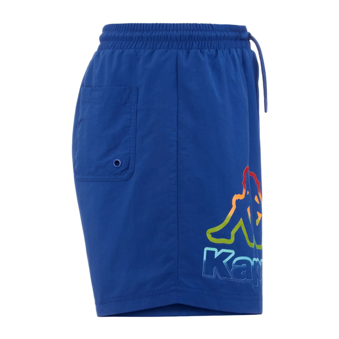 Kappa - Costumi da Bagno Uomo Blu - Logo Fulmino