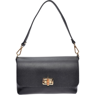 Borsa a tracolla Anna Luchini Nero