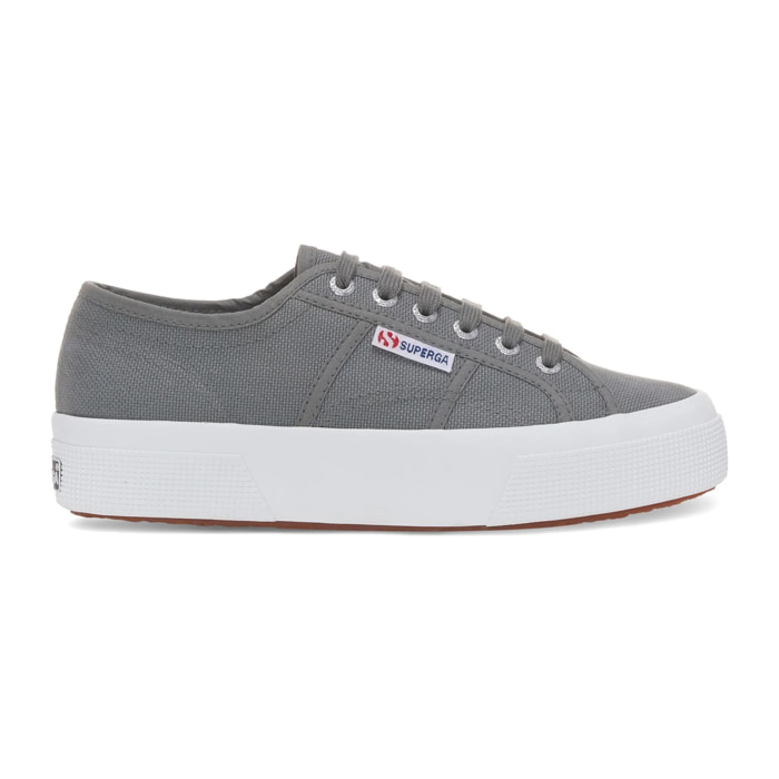 Superga - Zapatos de mujer Unisex Gris - 2740 PLATFORM