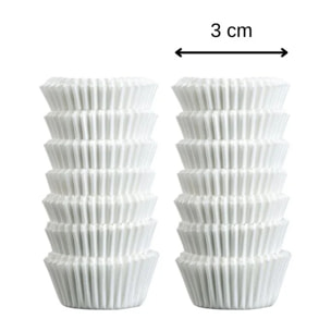 Lot de 240 moules à muffins en papier 3 cm Zenker Smart Pastry