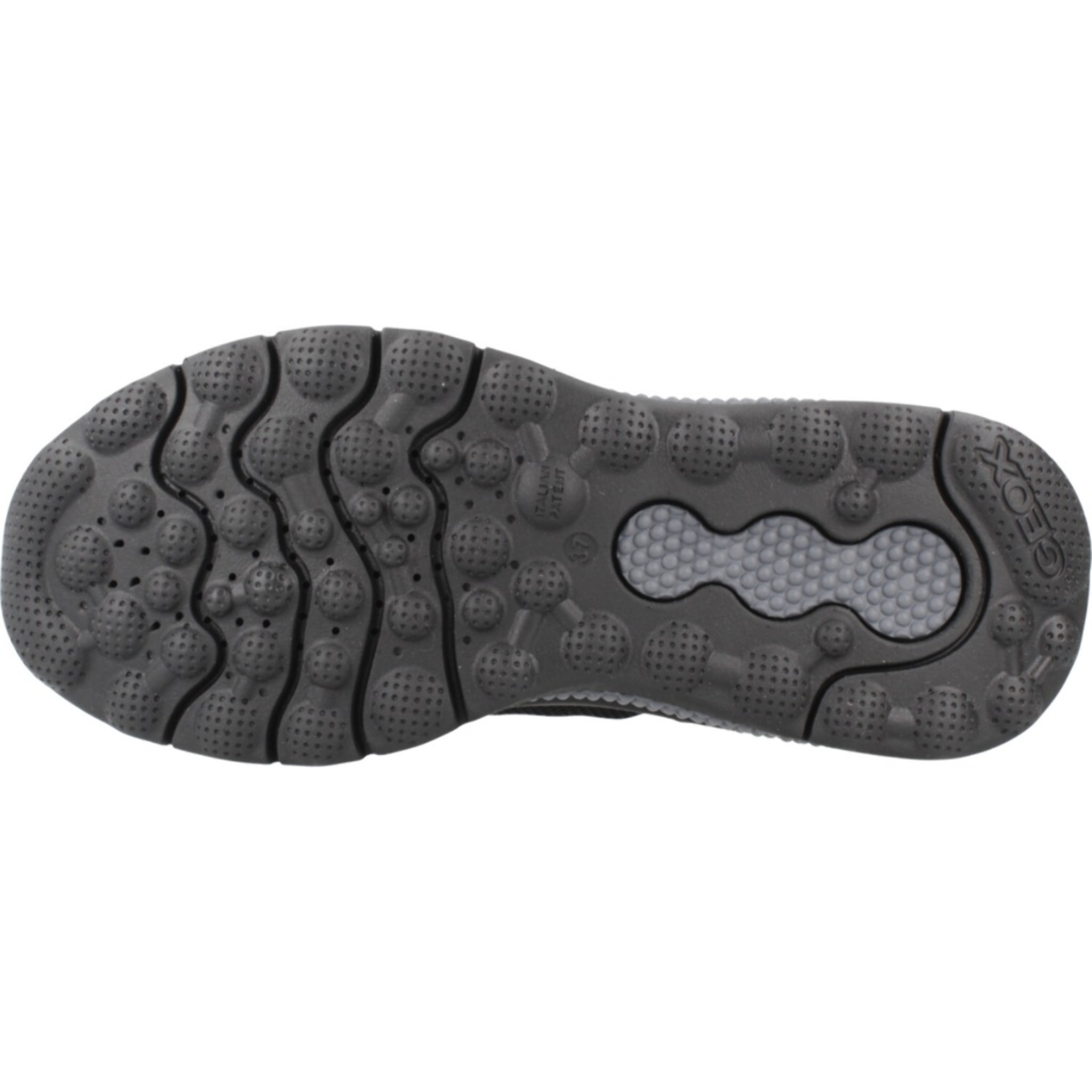 Zapatillas Niño de la marca GEOX  modelo J ACTIVART BOY NEGRO