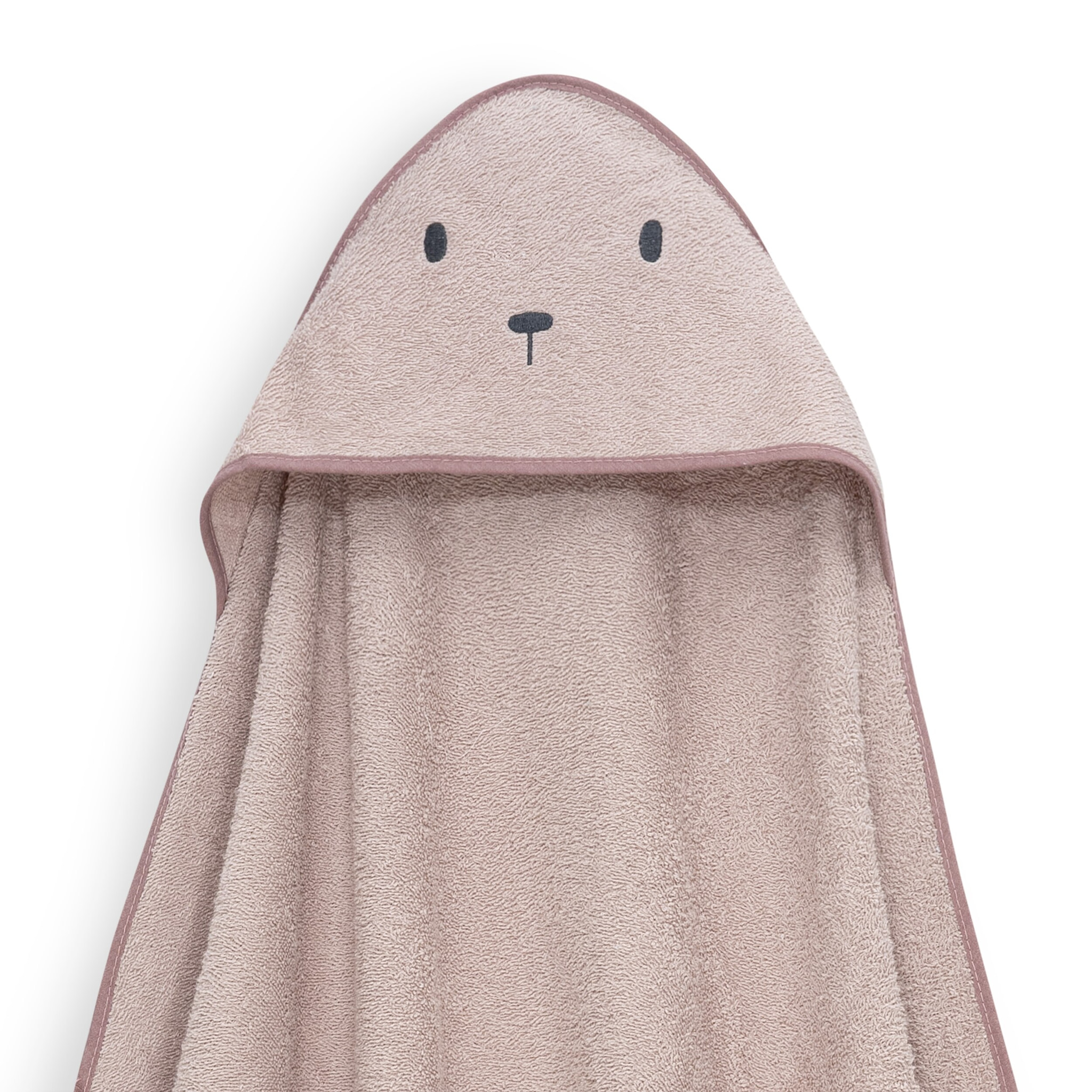 Capa Baño 1X1 Mod Oso+Dudu Muselina Rosa Maquillaje