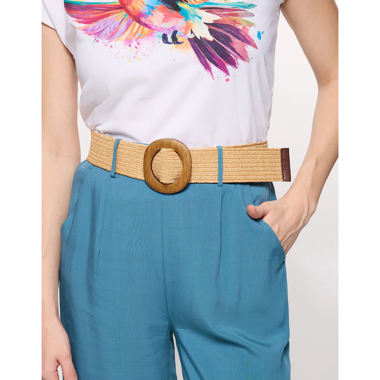 Pantalón Largo Azul Turquesa - Terdam II