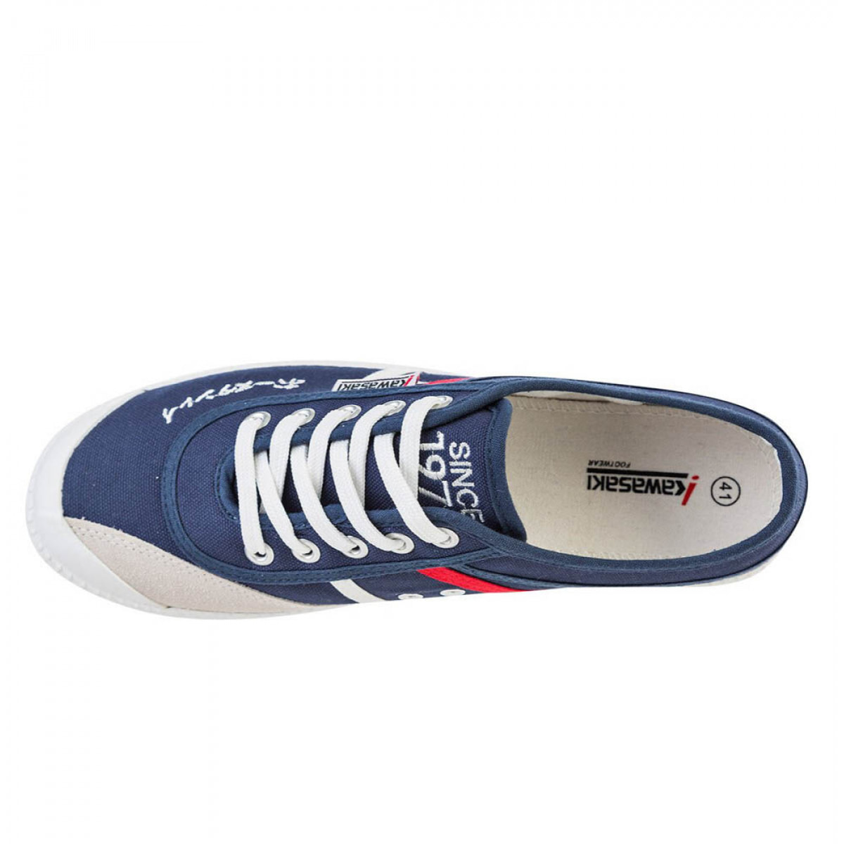 KAWASAKI Signature Canvas Shoe K202601 2002 Navy