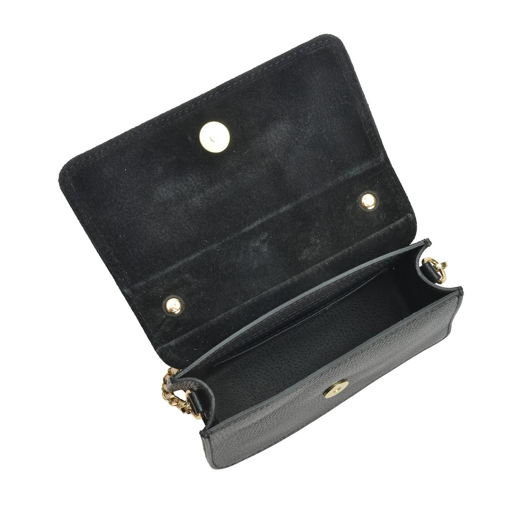 Borsa a spalla Anna Luchini Nero