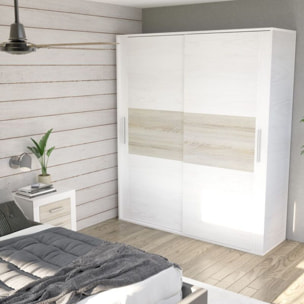 Dormitorio Kira 4C Plus Andersen Pino - Gris