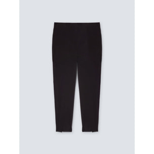 Fiorella Rubino - Pantalones skinny con aplicaciones laterales - Negro