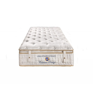 ENSEMBLE Prestige - Matelas 1 Place + 1 Sommier