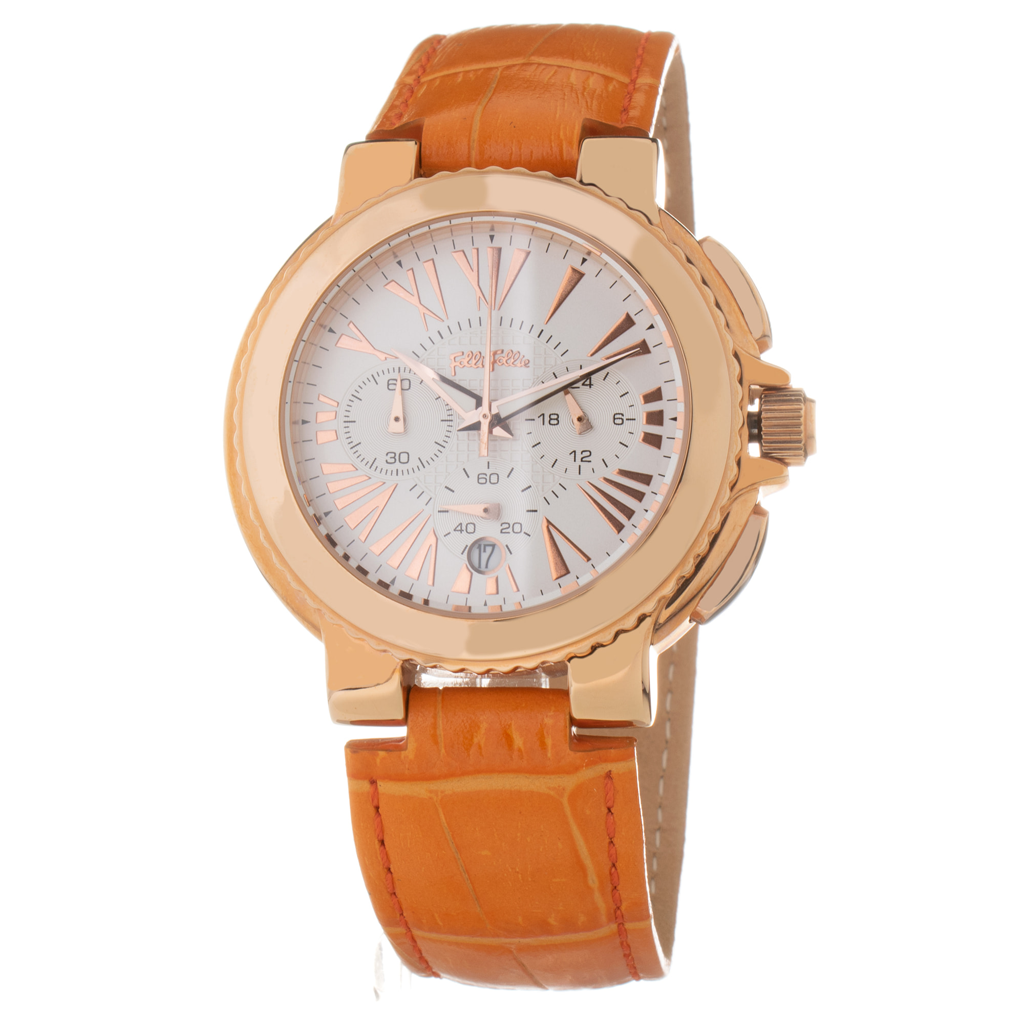 Reloj Folli Follie WF13R002SEN Mujer Analogico Cuarzo con Correa de Cuero