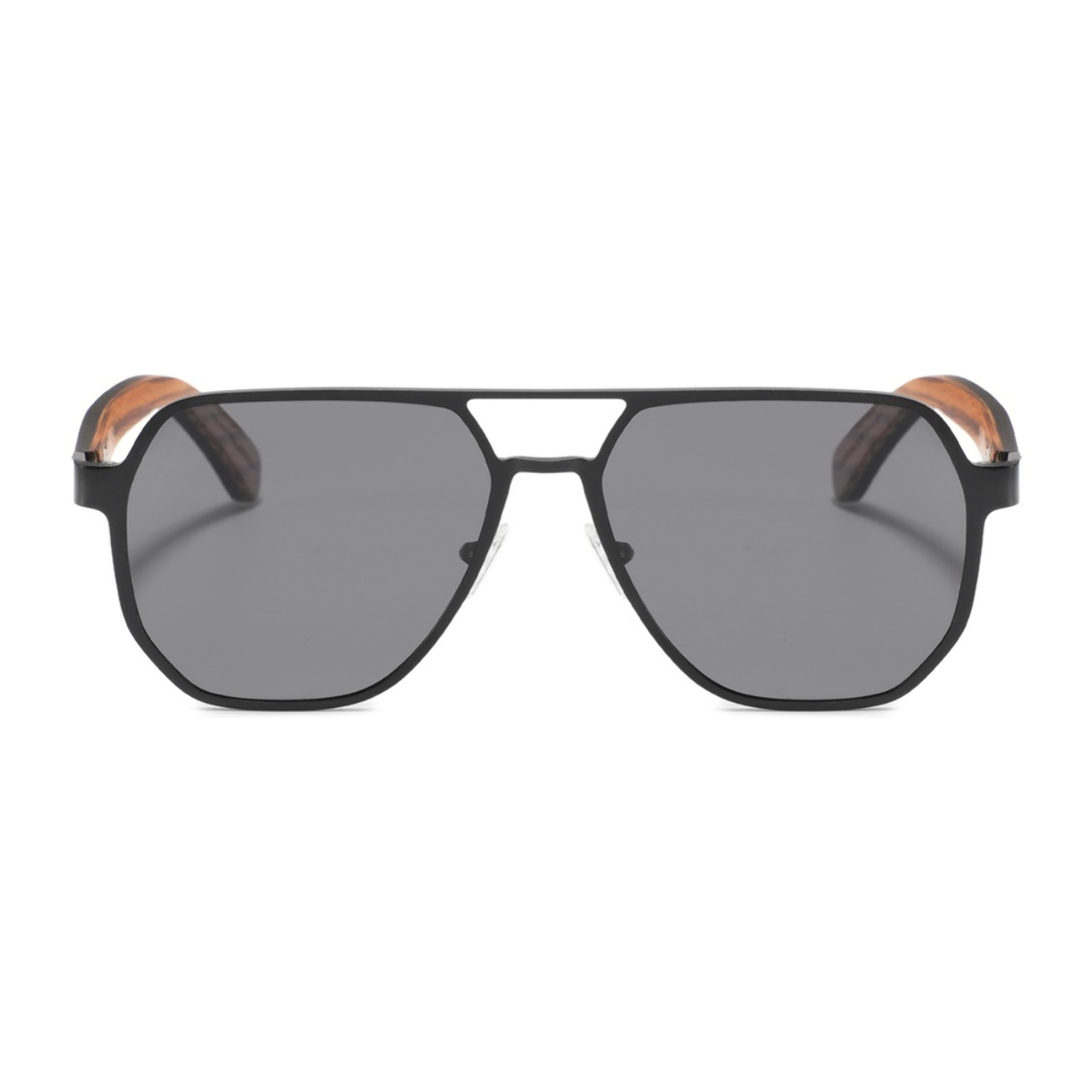 Gafas de Sol Feler 1801-1 Polarizadas de Madera Unisex 56 mm