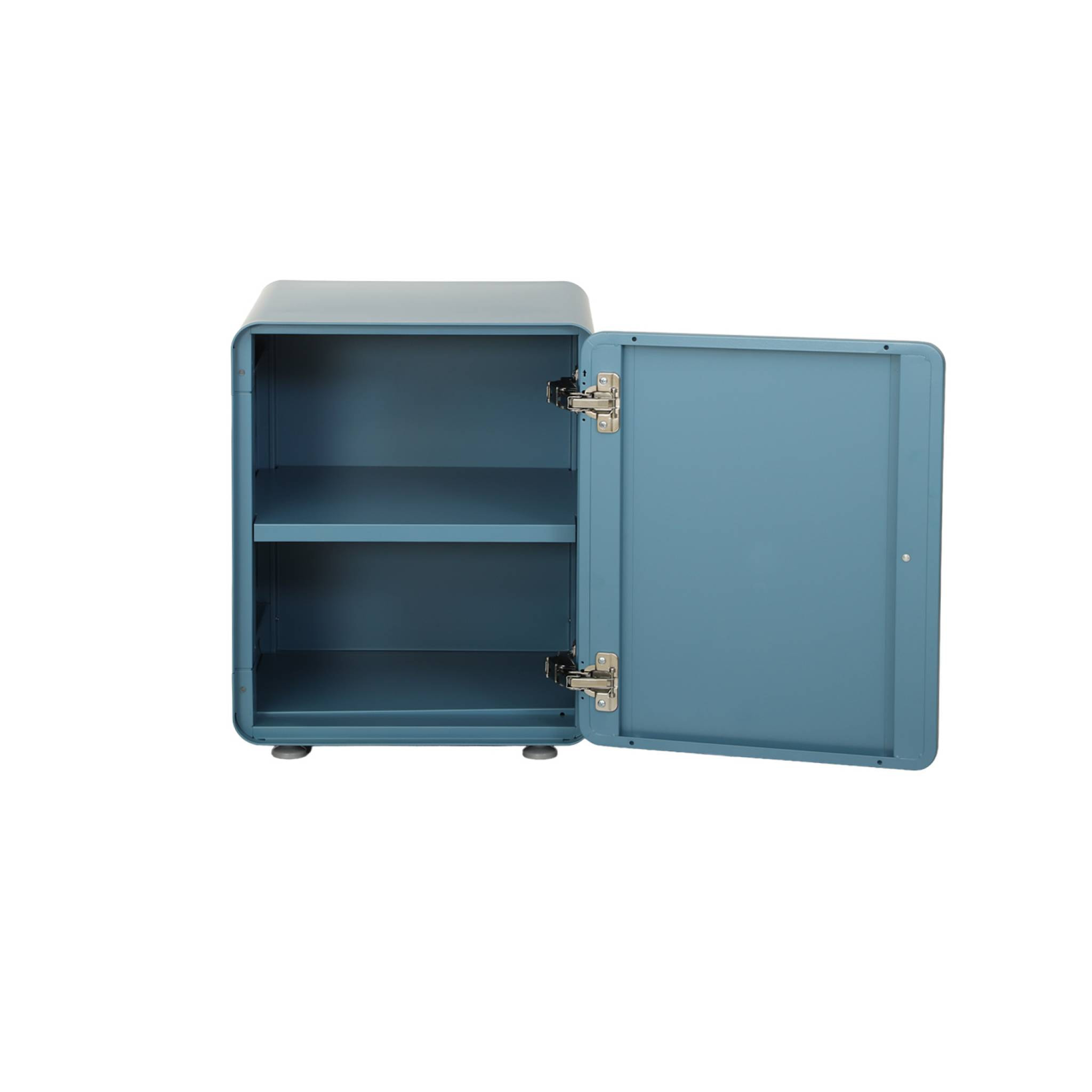 Table de chevet industrielle acier 1 porte TRIBECA