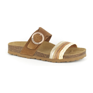 SANDALIA ALMERÍA BABUNKERS MARRON