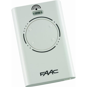 Télécommande de portail FAAC XT4 868 SLH - Pile incluse - pour portail 787010