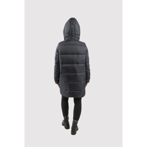 Chaqueta Paris Long Jacket marca ECOON - Azul oscuro