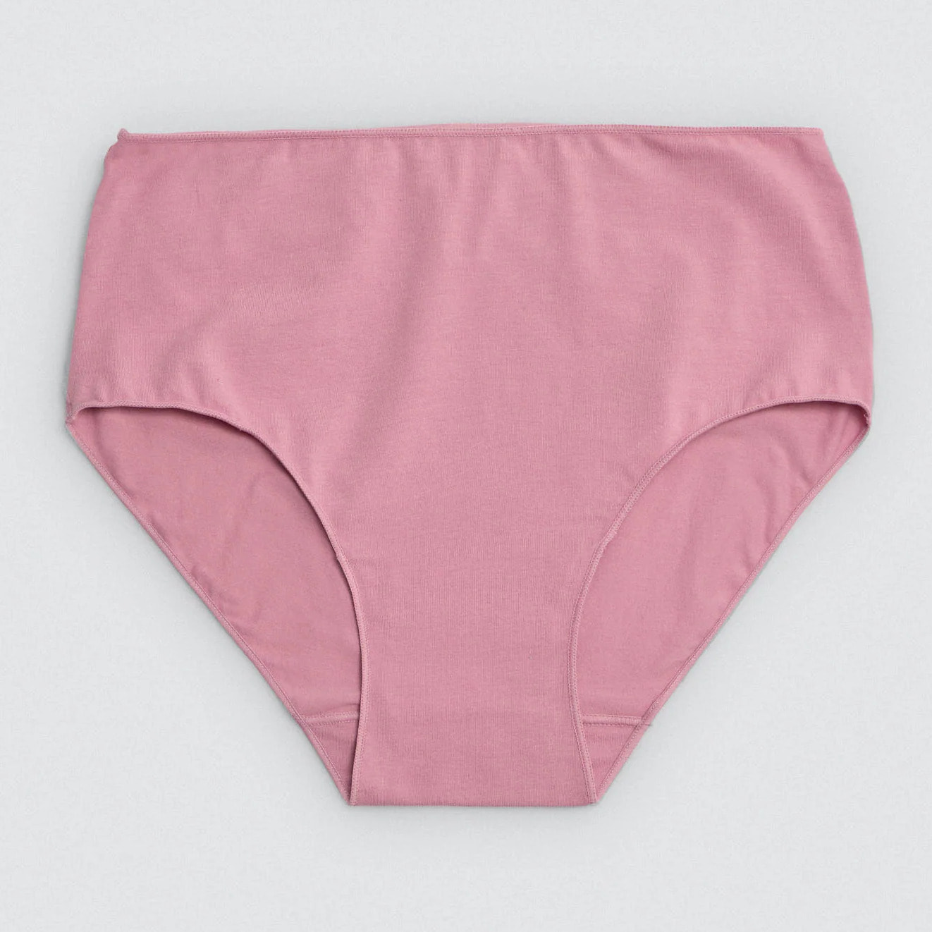 Confezione da 4 mutandine basicohe a vita alta in cotone