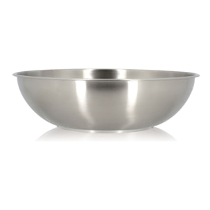 Wok amovible en acier inoxydable 28cm - tous feux IRIS INOX