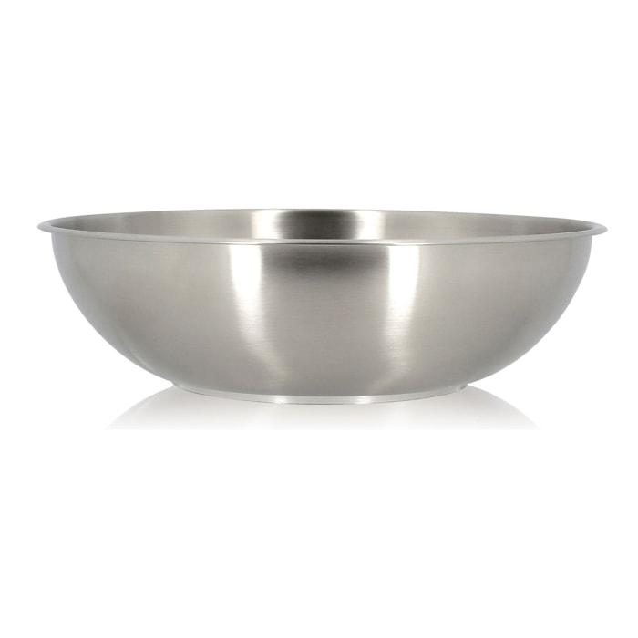 Wok amovible en acier inoxydable 28cm - tous feux IRIS INOX