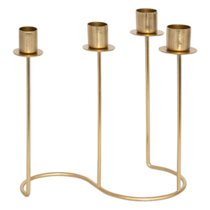Chandelier Margy métal doré H23cm