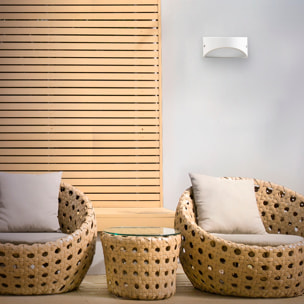 Forlight Aplique Ip54 Kapa Led 8,7W 3000K Blanco 444Lm