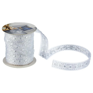 Ruban tissé 10mm l.3 m polyester