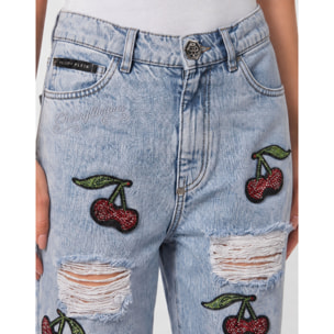 PHILIPP PLEIN Vaqueros de corte skater
