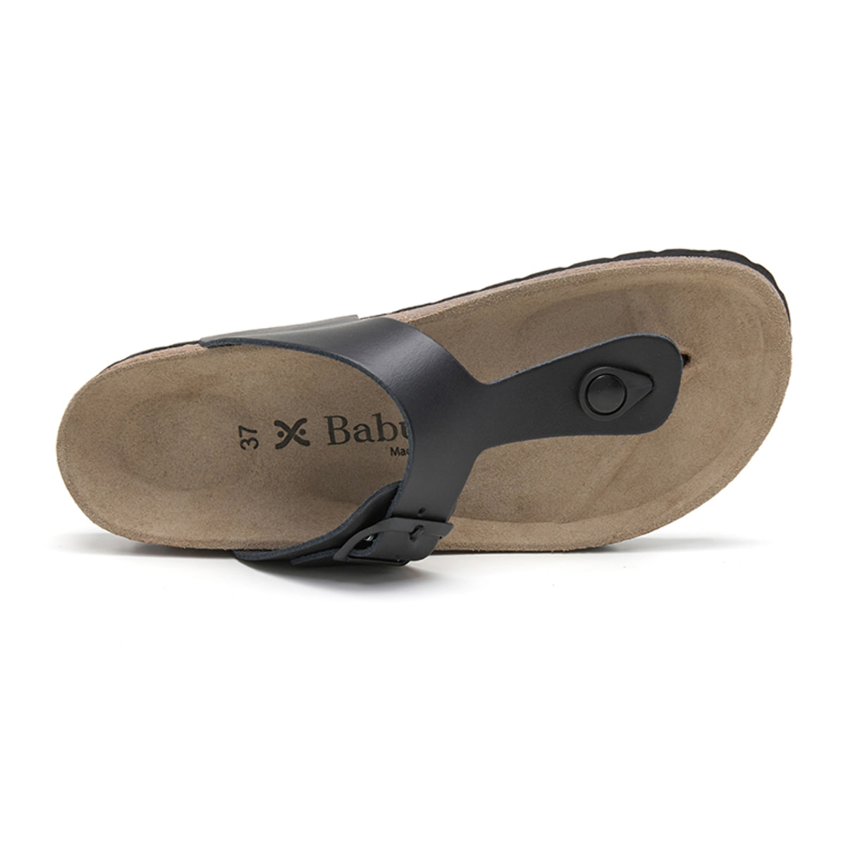 SANDALIA BABUNKERS NEGRO