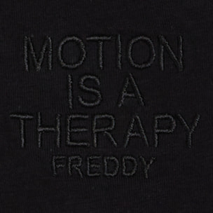 T-shirt slim donna con scritta ricamata