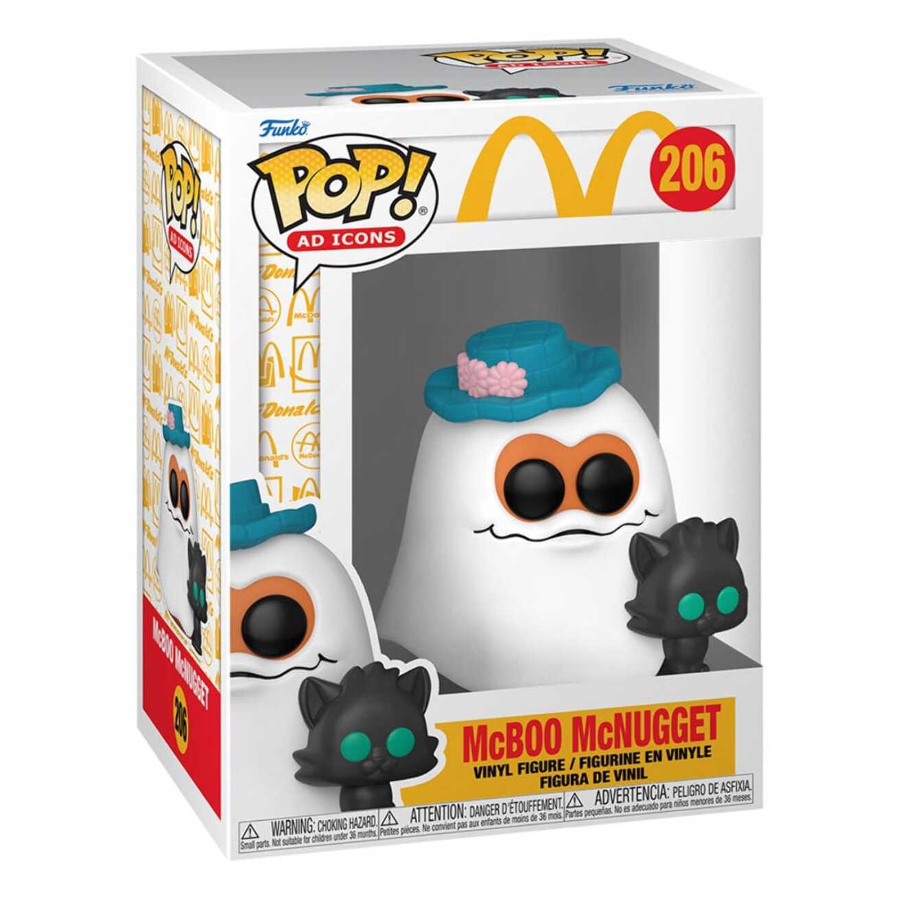 Mcdonalds Pop! Ad Icons Vinile Figura Nb - Ghost 9 Cm Funko