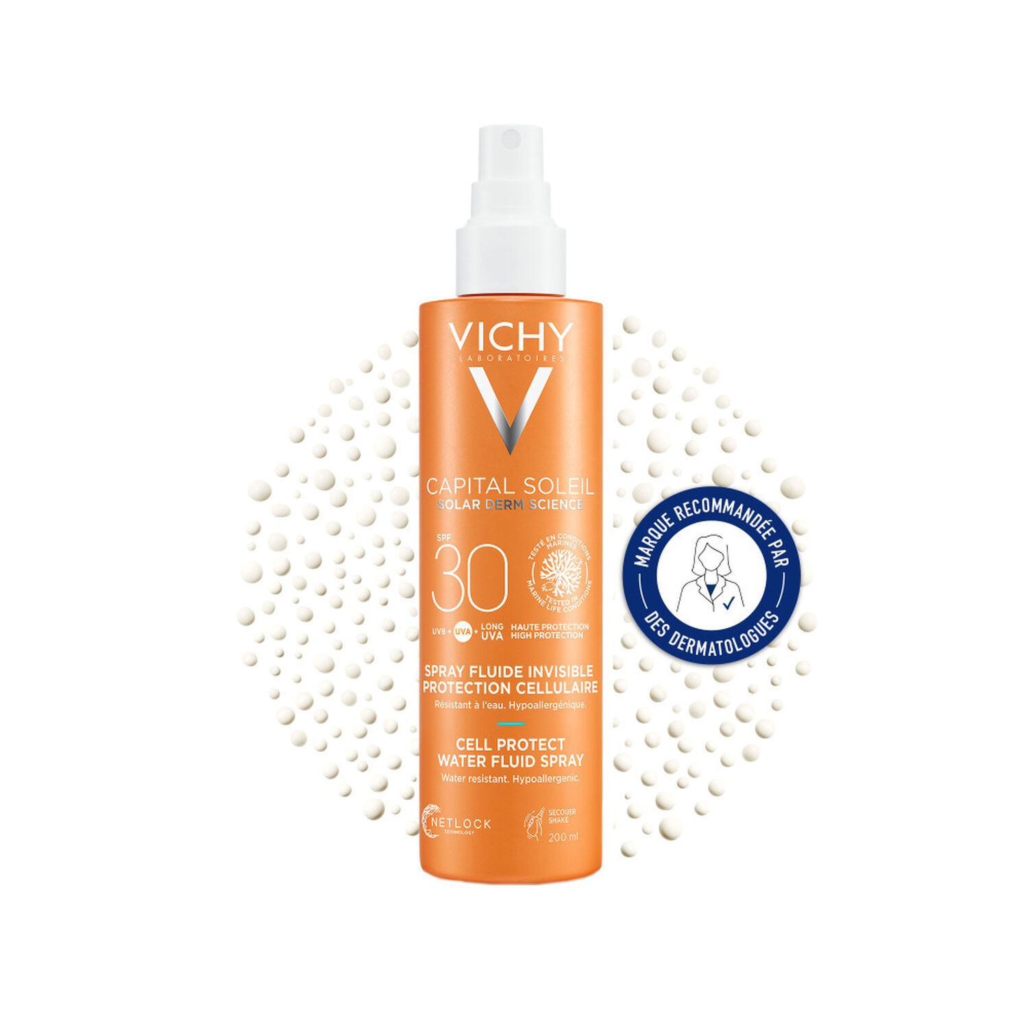 Capital Soleil SPF30 - Spray fluide invisible 200 ml