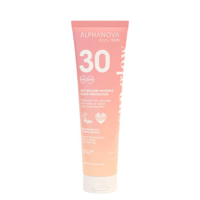 Sun Glow - Lait Solaire Invisible SPF 30