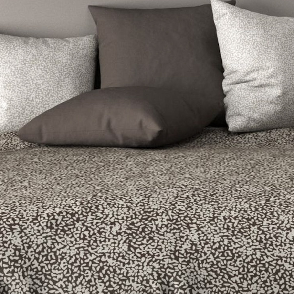 Parure De Drap 100% Coton 5pcs 240x300 Zoe Taupe