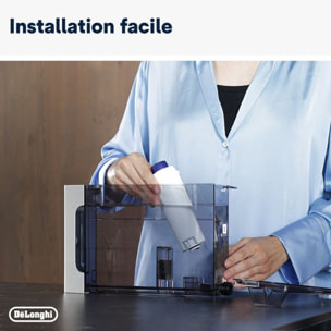 Filtre DELONGHI DLSC002, Cartouche Filtrante Anti-Calcaire pour Machines à Café