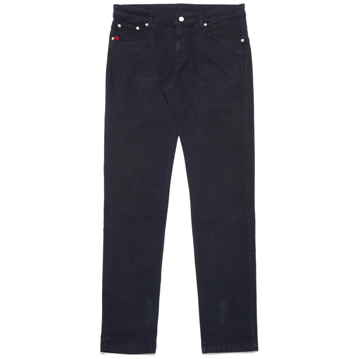 Pantaloni Robe di Kappa Uomo Penty Peached Gabardine Blu