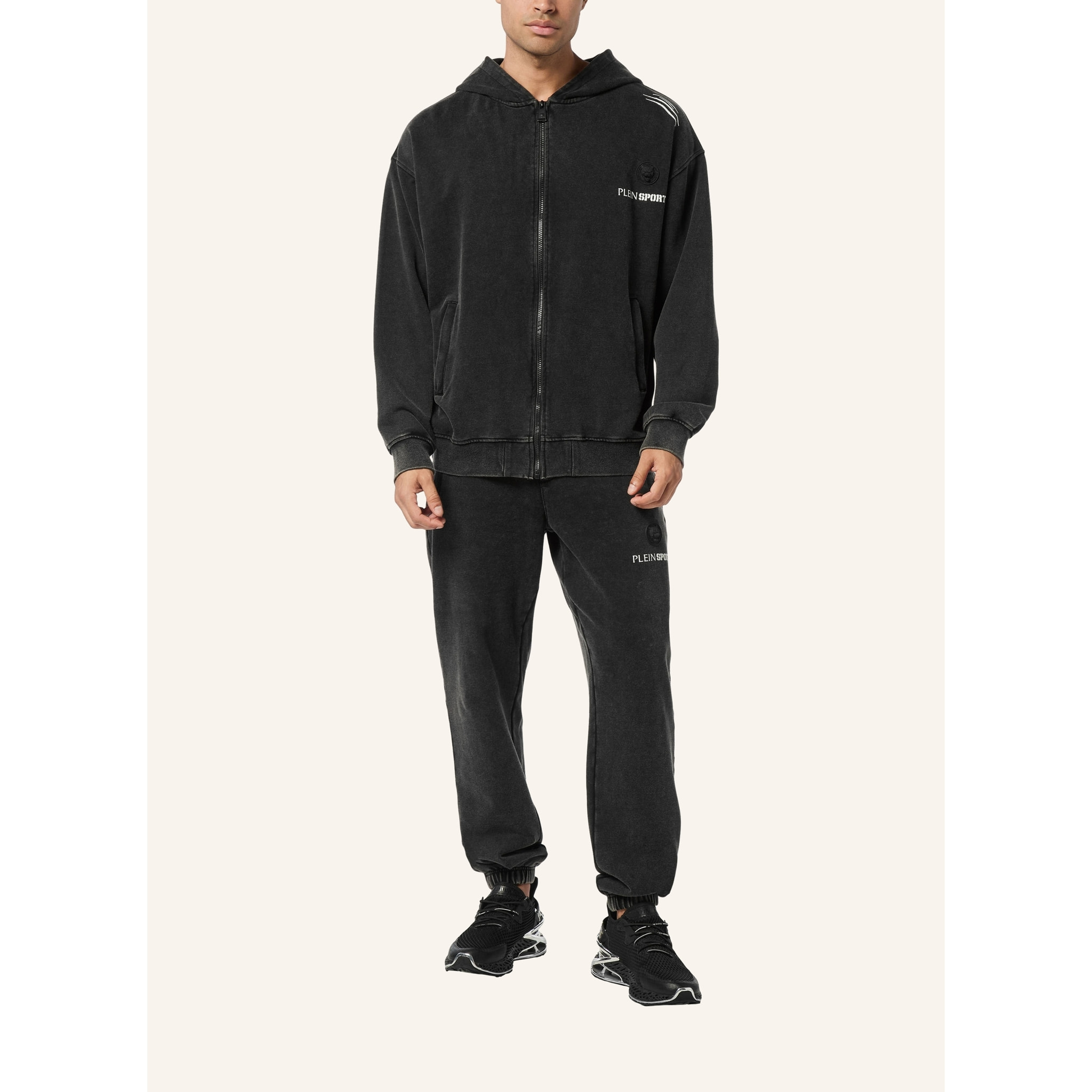 PLEIN SPORT Felpa Con Cappuccio