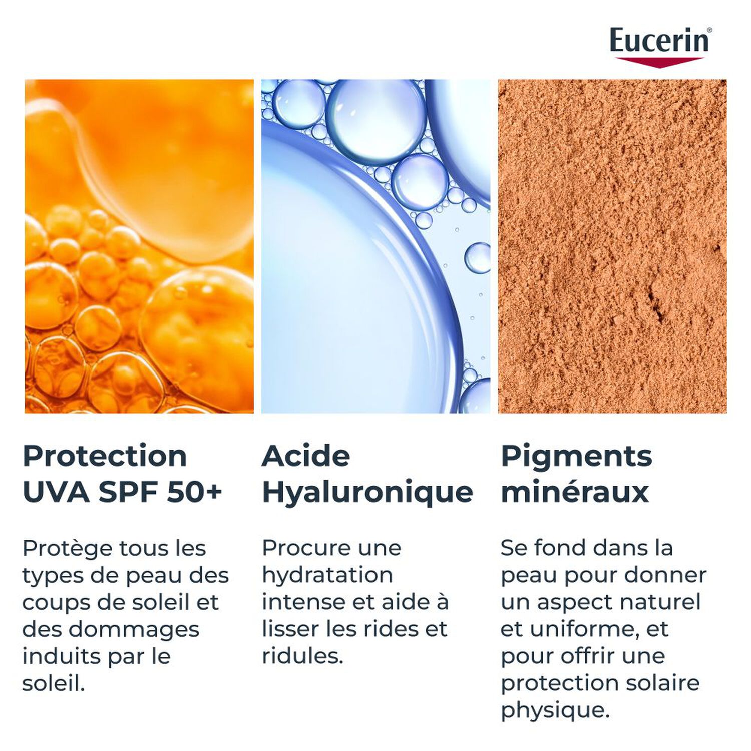 Sun Hydro protection SPF50+ - Fluide Ultra-Léger Teinté 50 ml