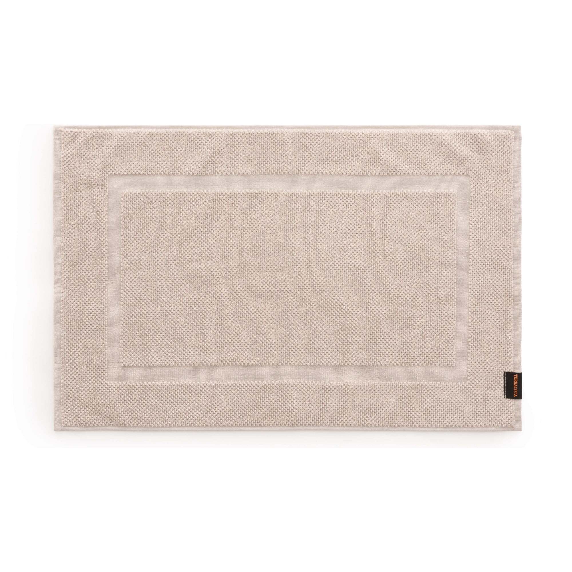 Tapis de bain 100% coton peigné 650 gr White 50x80